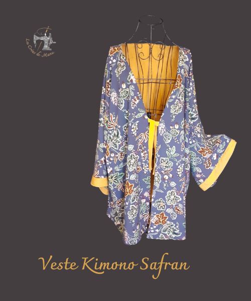 Veste Kimono Safran -