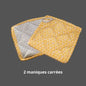 Ensemble Riad Jaune et Gris
