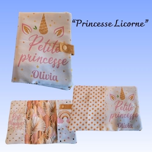 Carnet de Santé "Princesse Licorne"