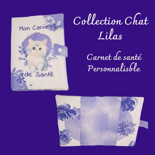 Carnet de Santé "Chats Lilas"