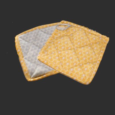 Ensemble Riad Jaune et Gris