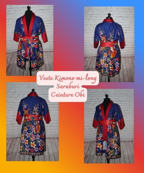 Veste Kimono Saraburi