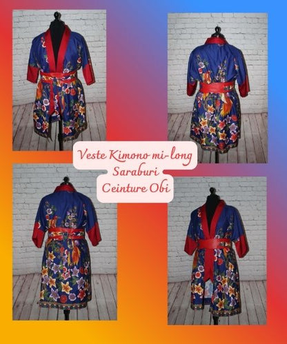 Veste Kimono Saraburi