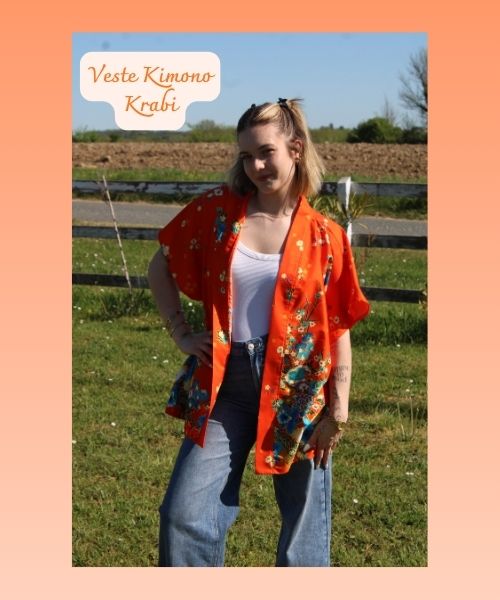 Veste Kimono Krabi