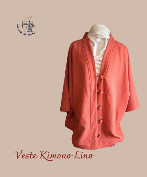 Veste Kimono Lino