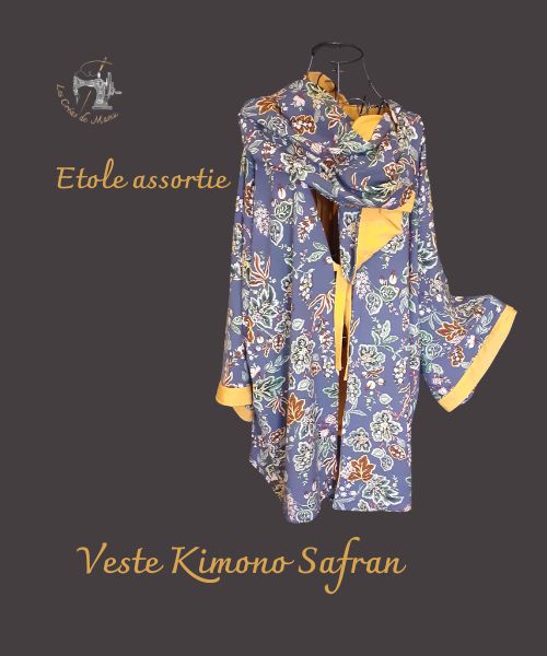 Veste Kimono Safran -